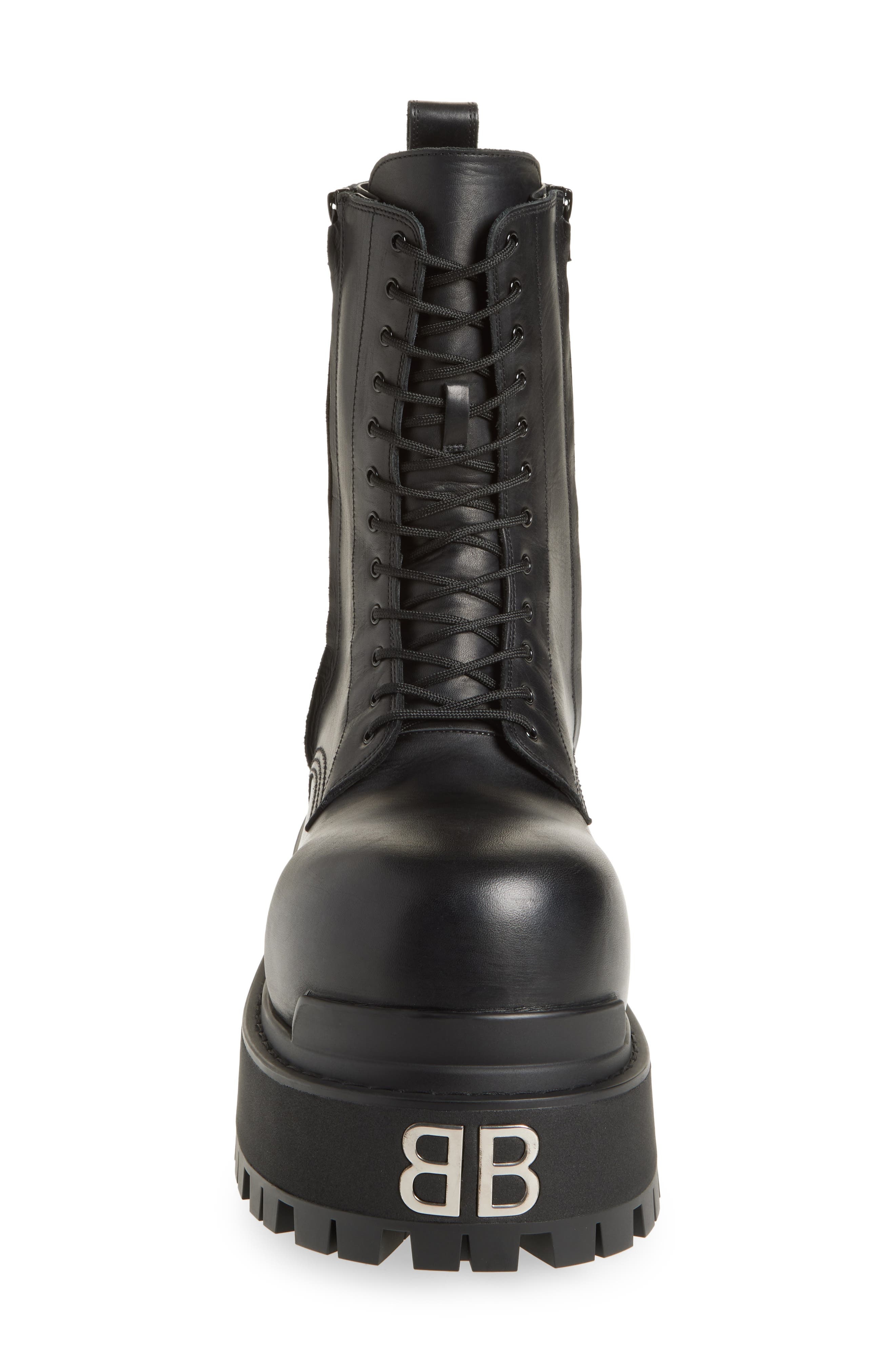 Balenciaga Giant Platform Boot in 1000 Black at Nordstrom - 4