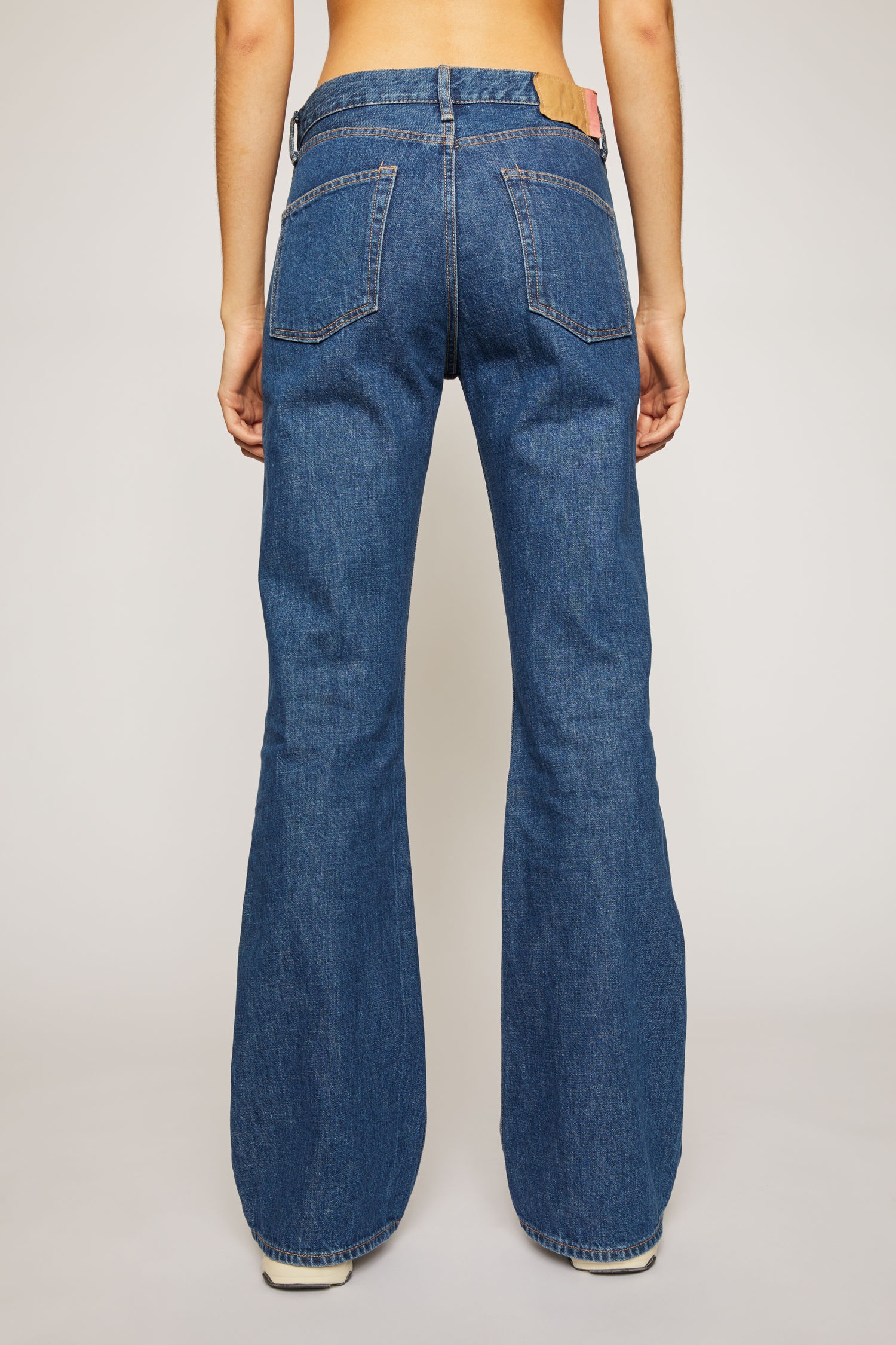 Relaxed bootcut jeans dark blue - 3