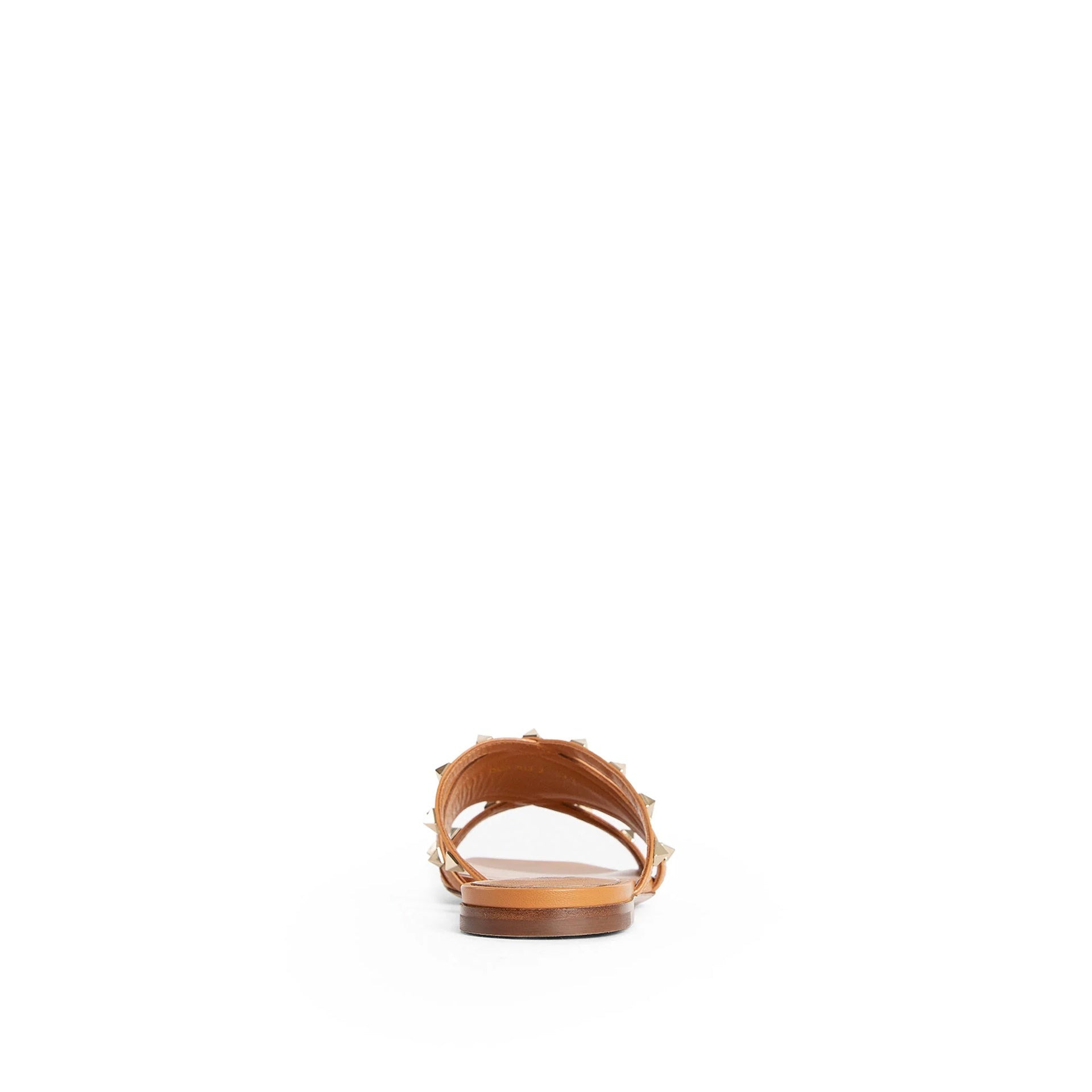 Valentino Garavani Rockstud Leather Flat Sandals Women - 3