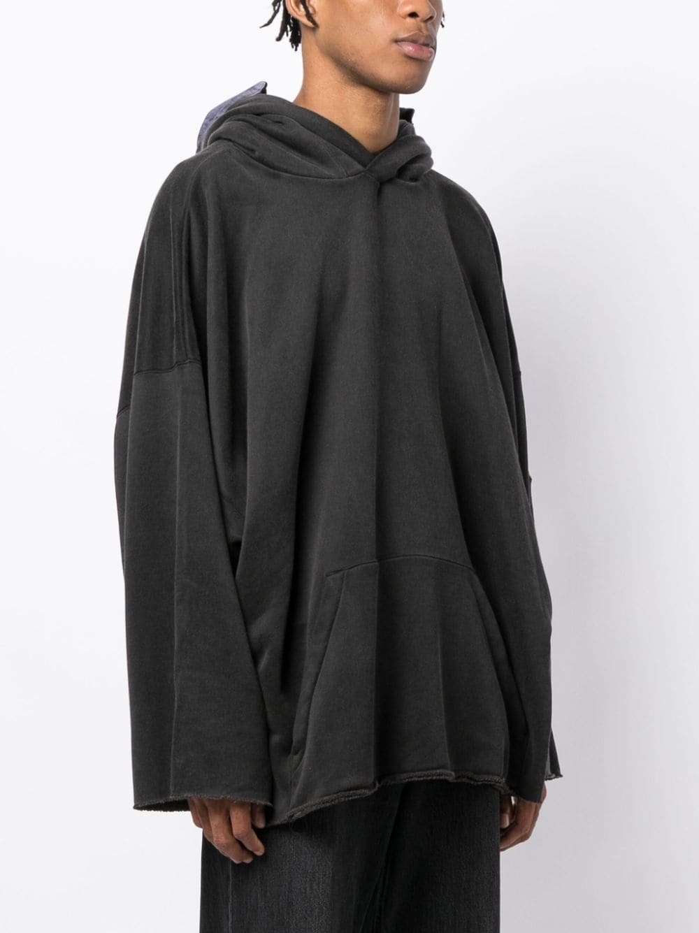 animal-print hooded sweatshirt - 3