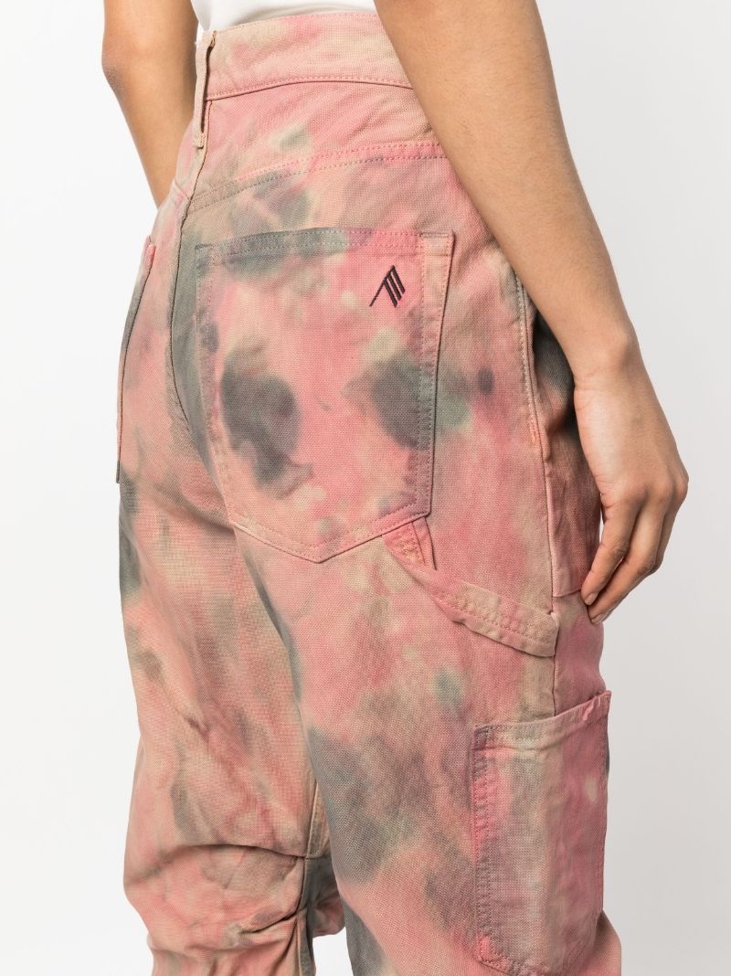 Ben tie-dye cargo trousers - 5