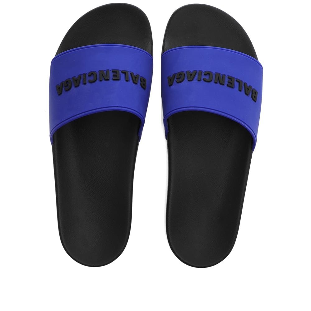 Balenciaga Logo Pool Slide - 5