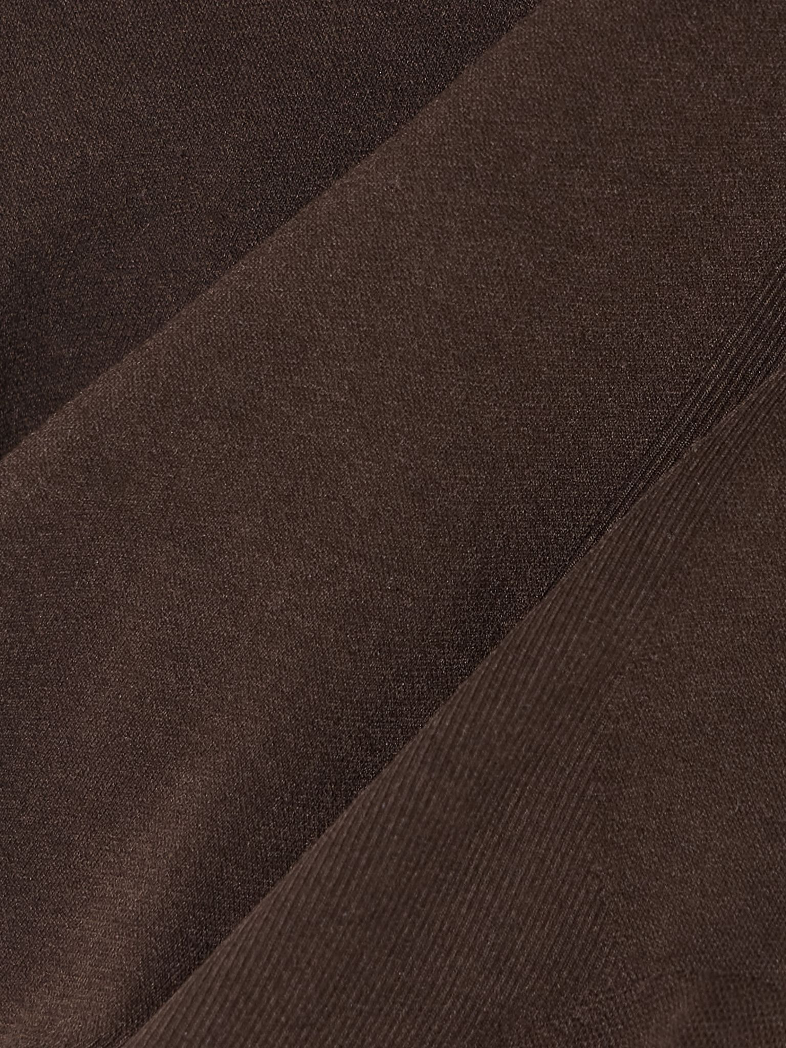 Seamless High-Waisted Above The Knee Short - Cocoa Brown - 4