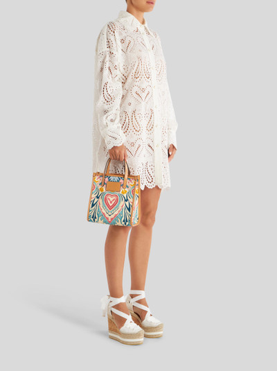 Etro MINI PRINTED SHOPPING BAG outlook