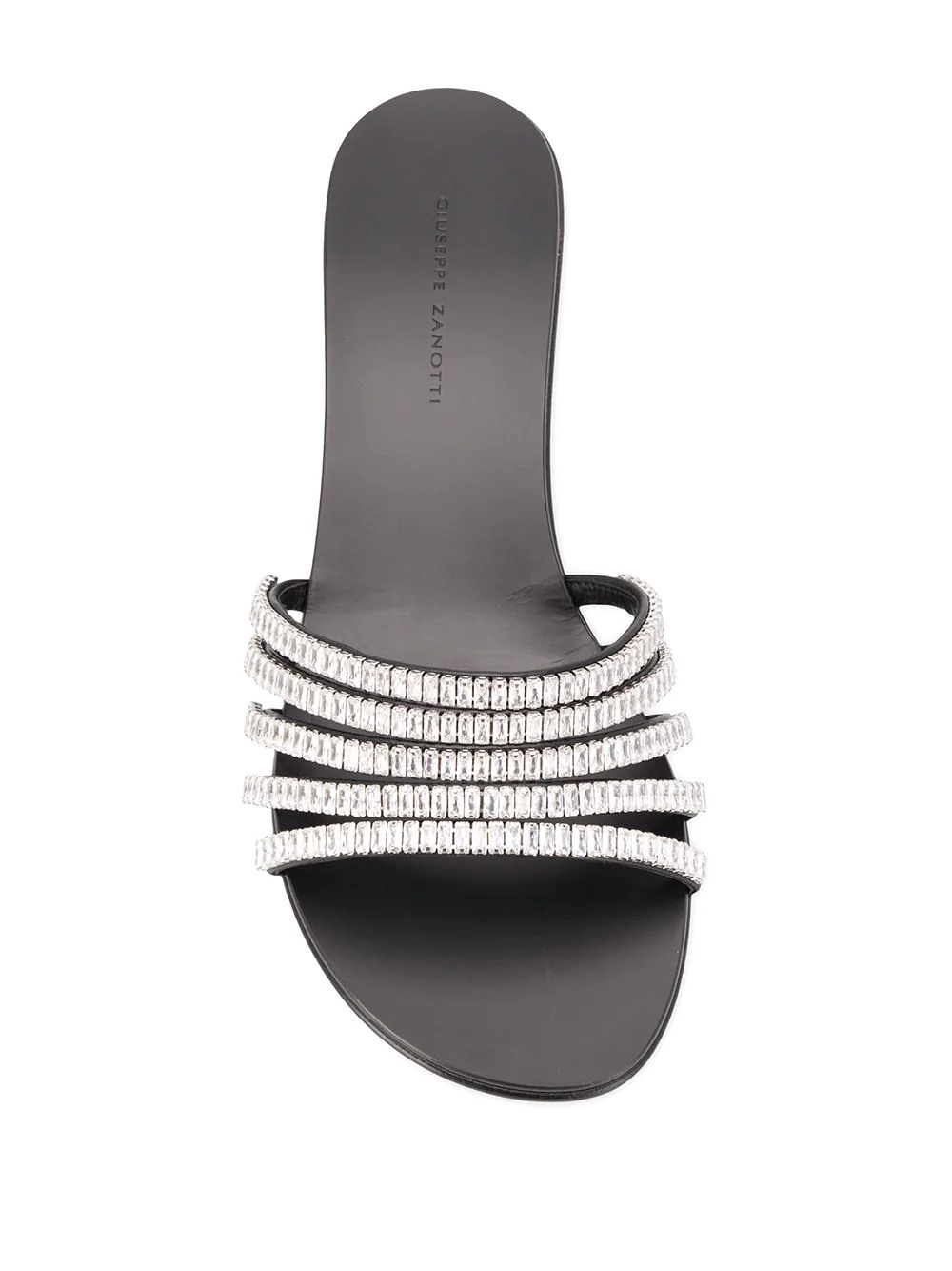 crystal strap sandals - 4