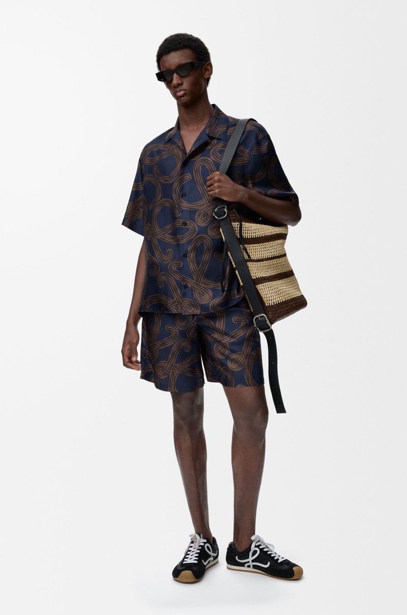 Loewe Short sleeve shirt in silk outlook