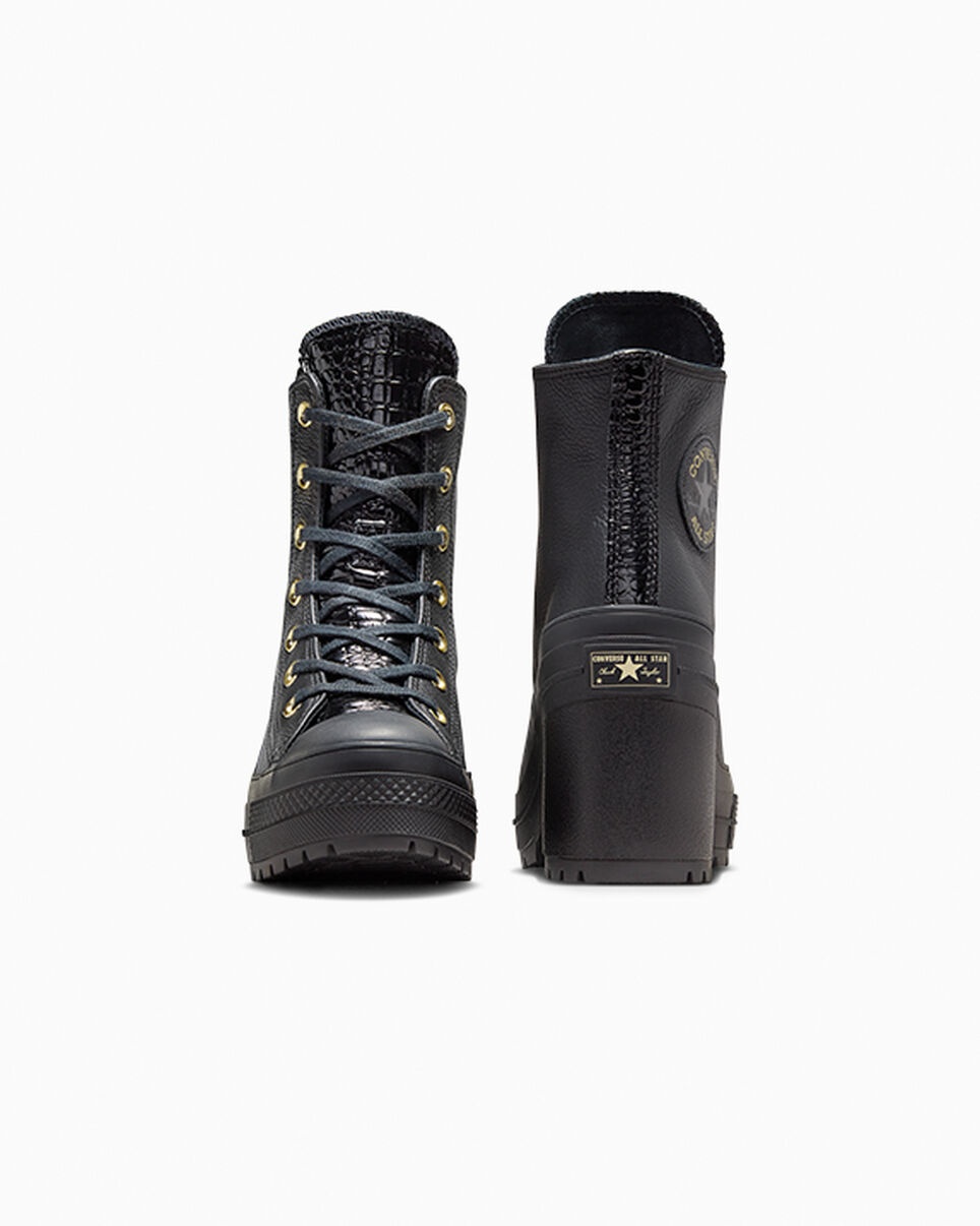 Chuck 70 De Luxe Heel Platform Leather - 8