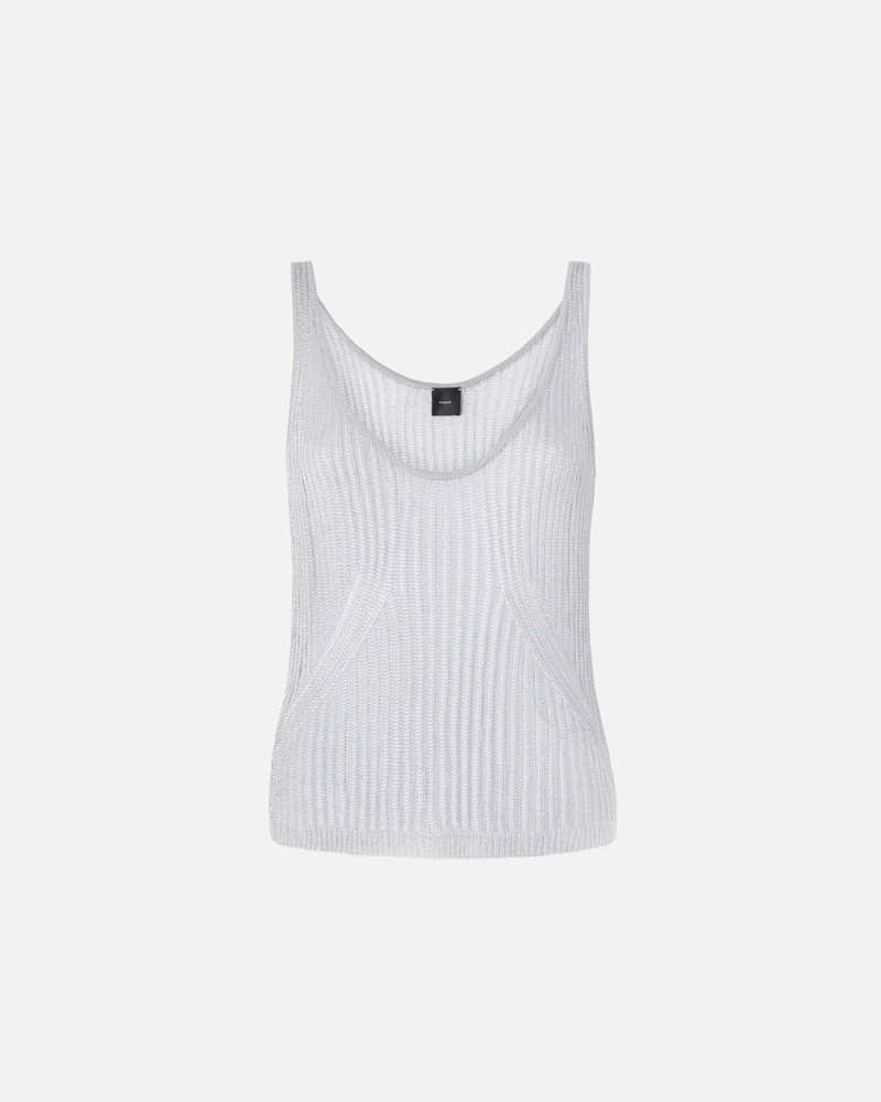 TRANSPARENT KNITTED TANK TOP 1