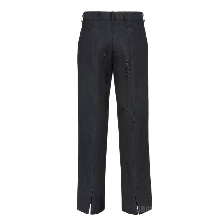 Fendi Tailored Woven Pattern Trousers - 6