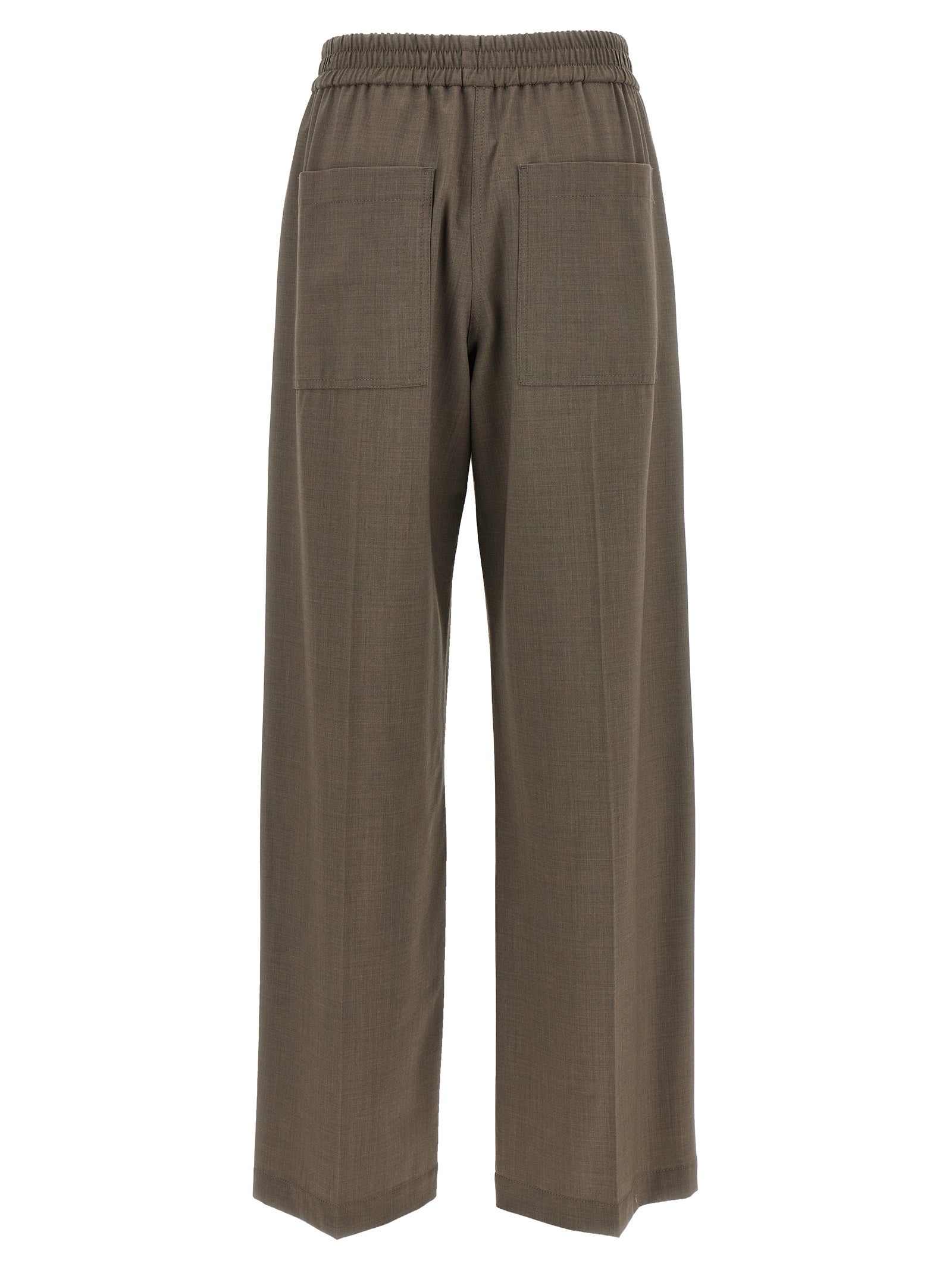Wool Pants Gray - 2