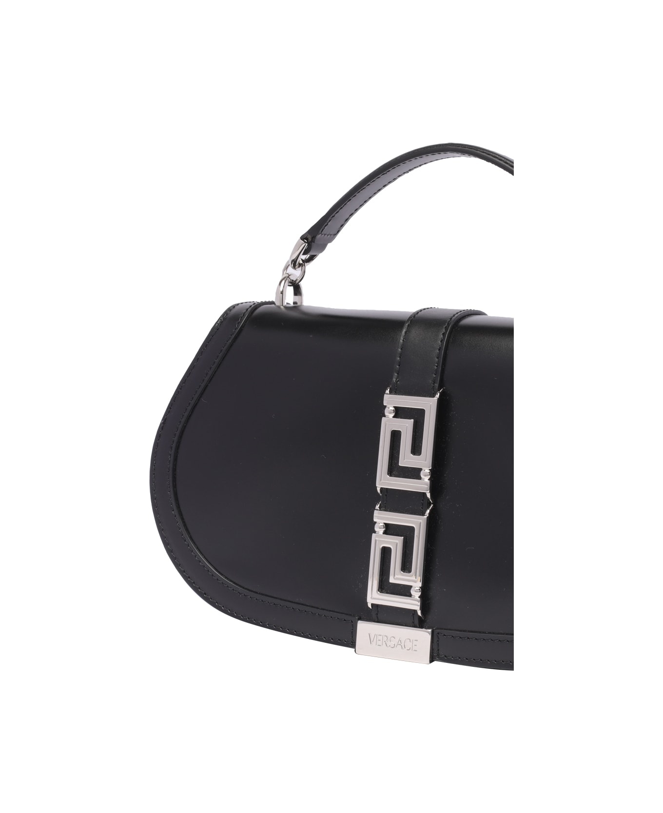 Greca Goddess Leather Crossbody Bag - 4