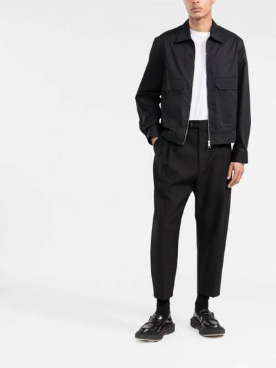 Neil Barrett lightweight zip-up shirt jacket outlook