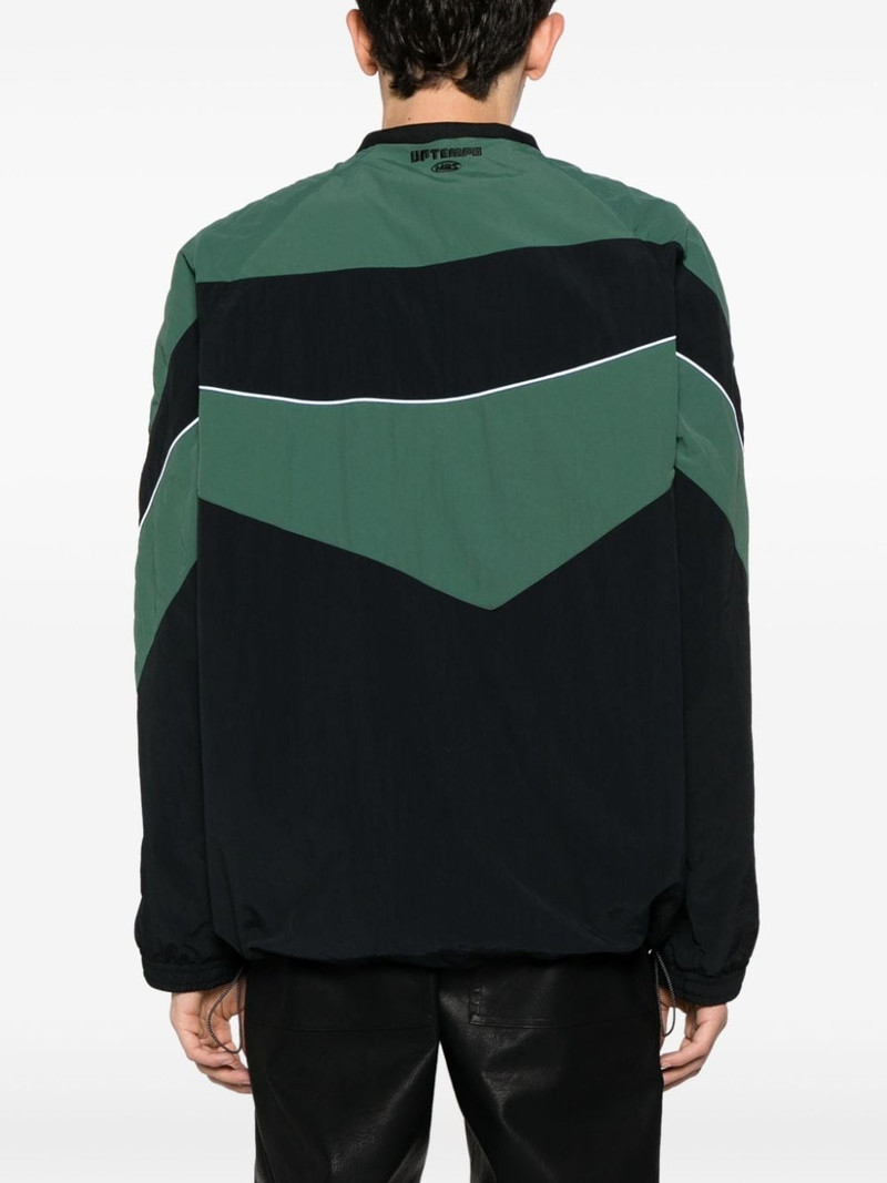 logo-embroidered colour-block sweatshirt 4