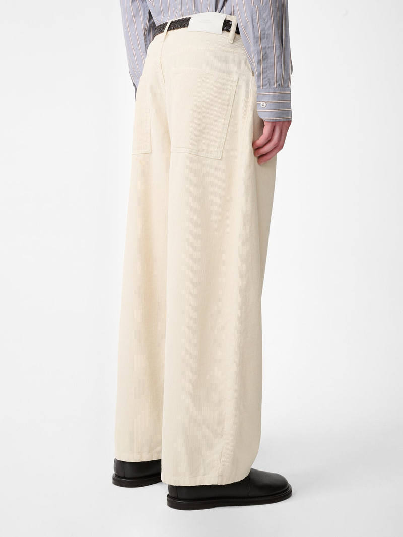 Paolo Corduroy Wide Leg Pant 8