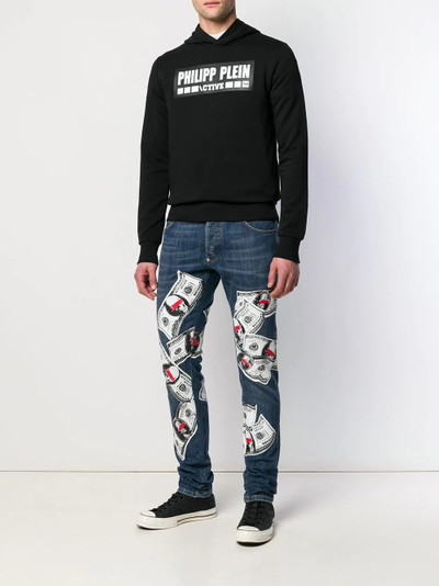 PHILIPP PLEIN printed jeans outlook