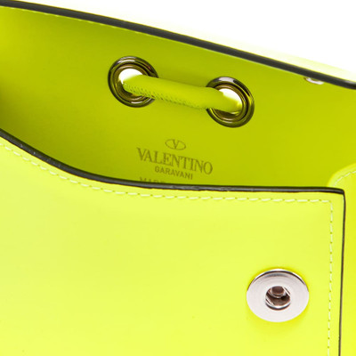 Valentino Valentino Fluo VLTN Leather Neck Pouch outlook