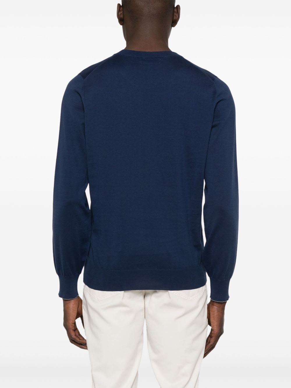 Brunello Cucinelli Men Lightweight Sweater - 4