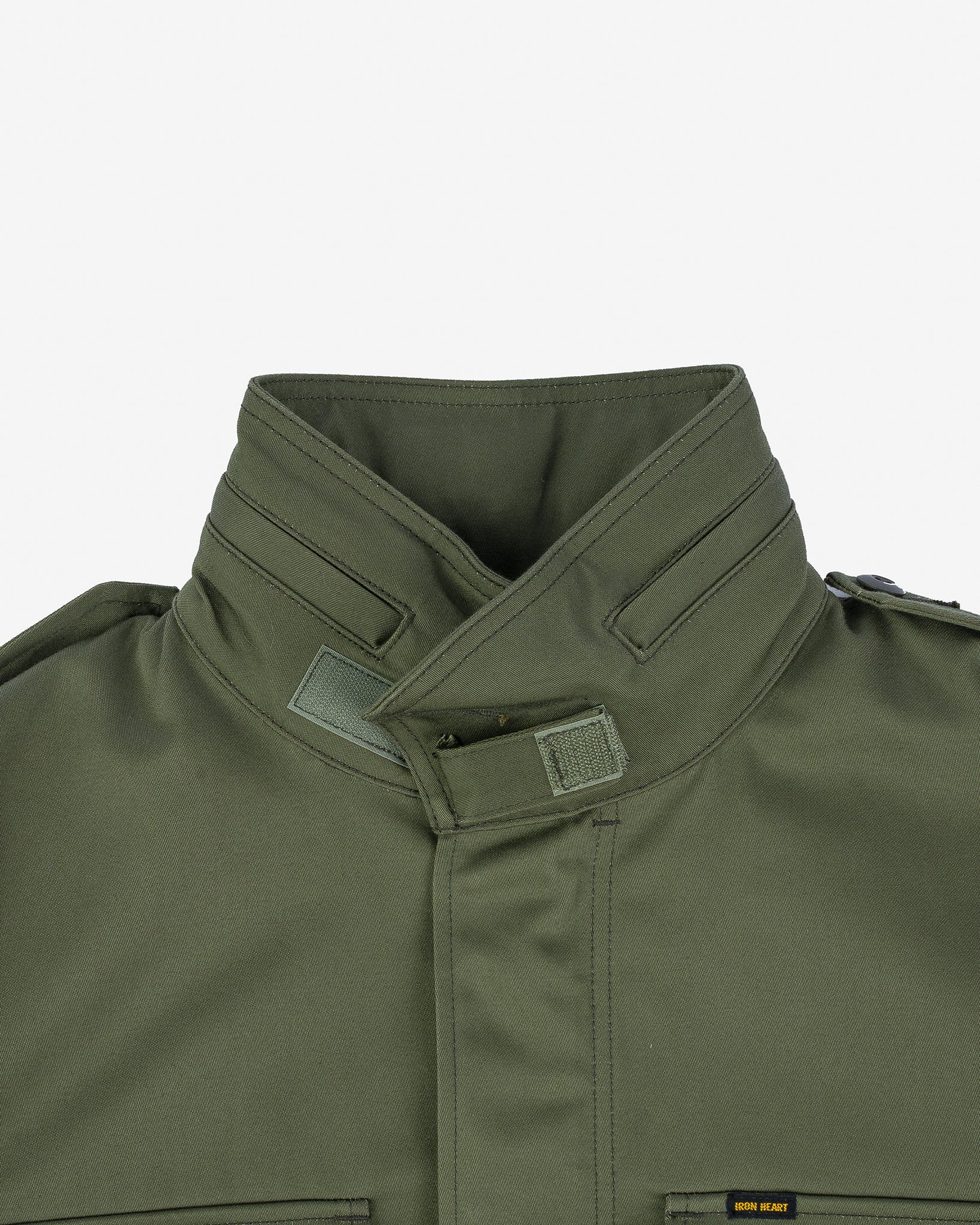 IHM-27-OLV Sateen M65 Field Jacket - Olive - 6