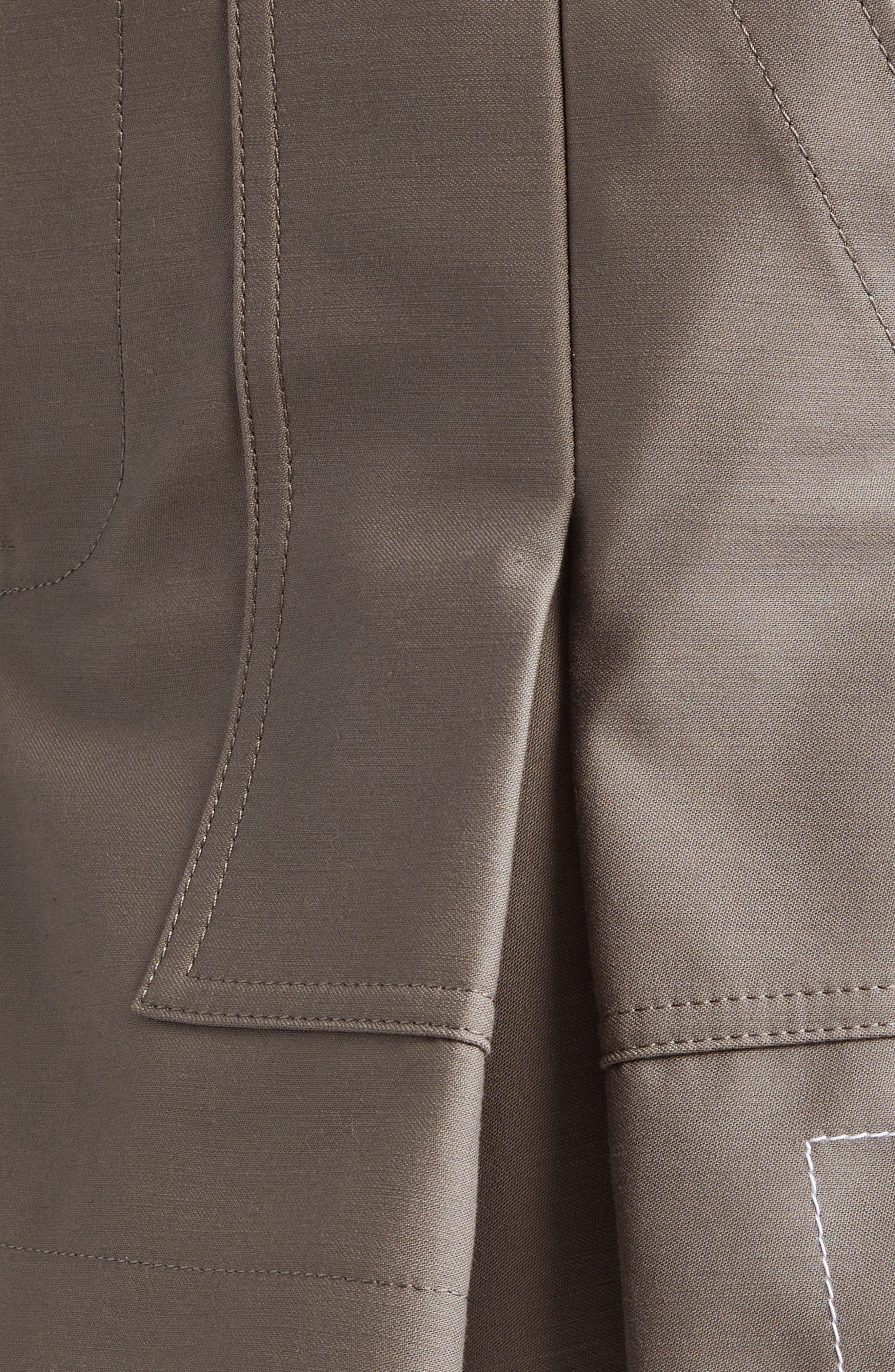 Sacai Cotton Shorts in Taupe at Nordstrom - 6