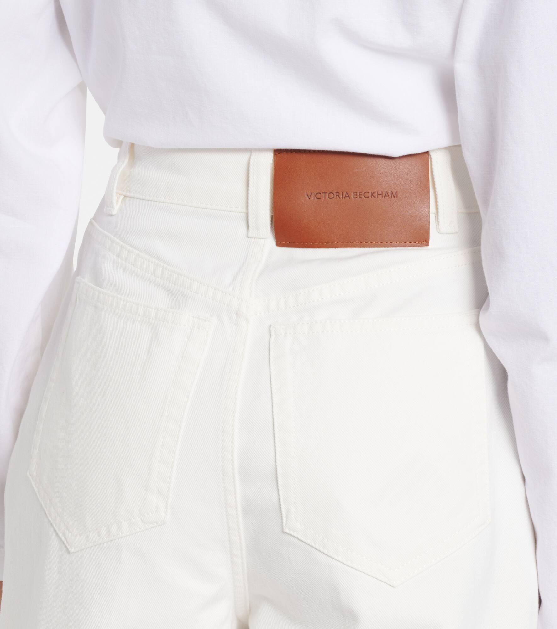 High-rise wide-leg jeans - 6