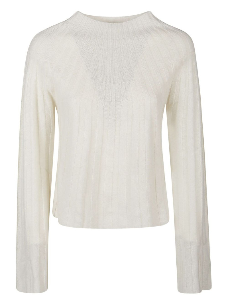 Koro ribbed bell-sleeve sweater 1