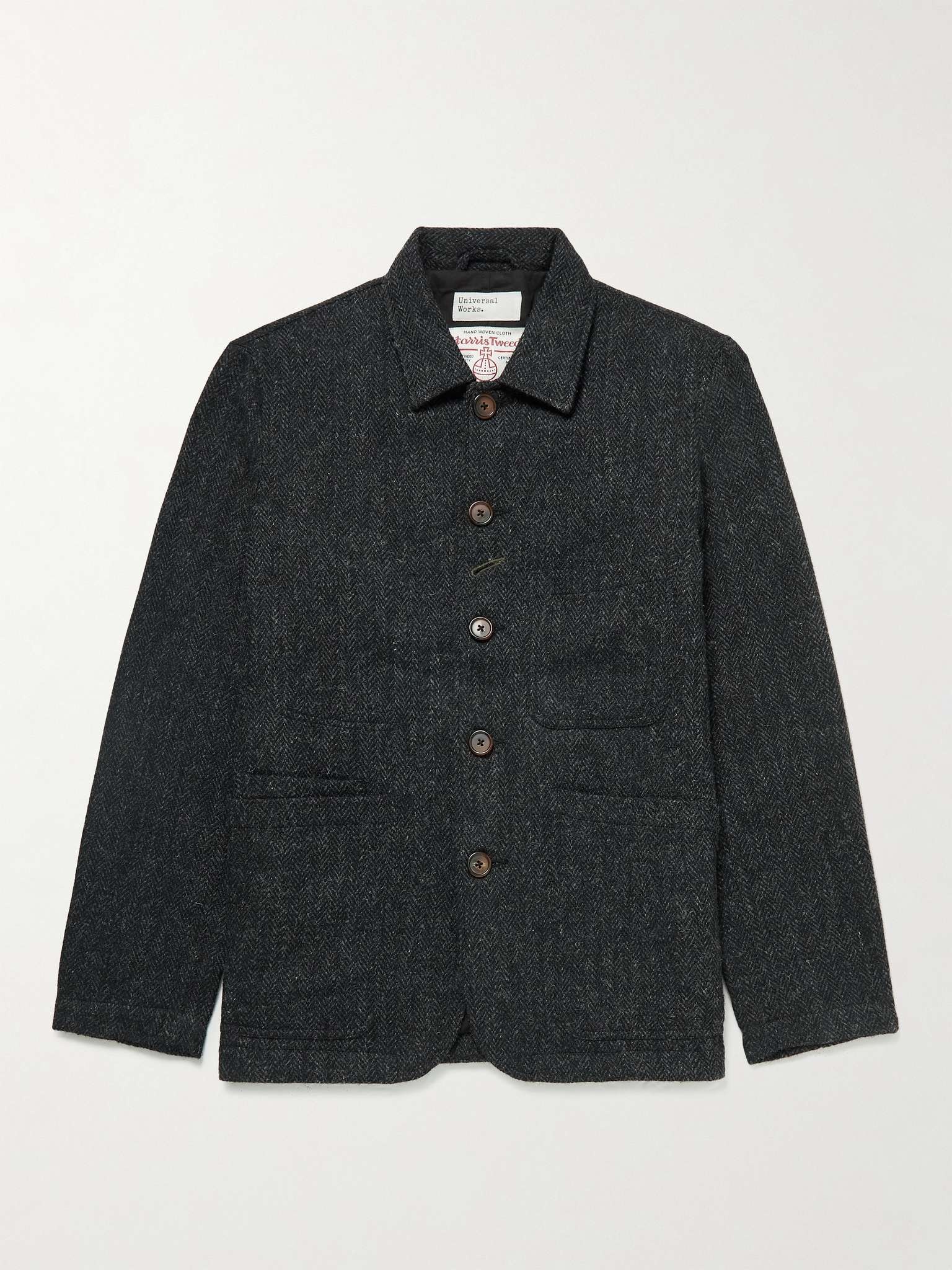 Bakers Herringbone Wool-Tweed Chore Jacket - 1