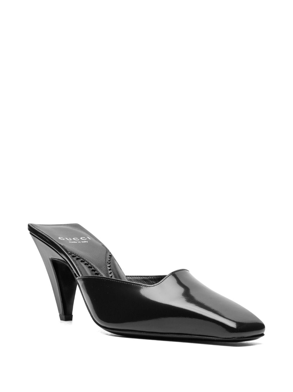 patent leather mules - 2