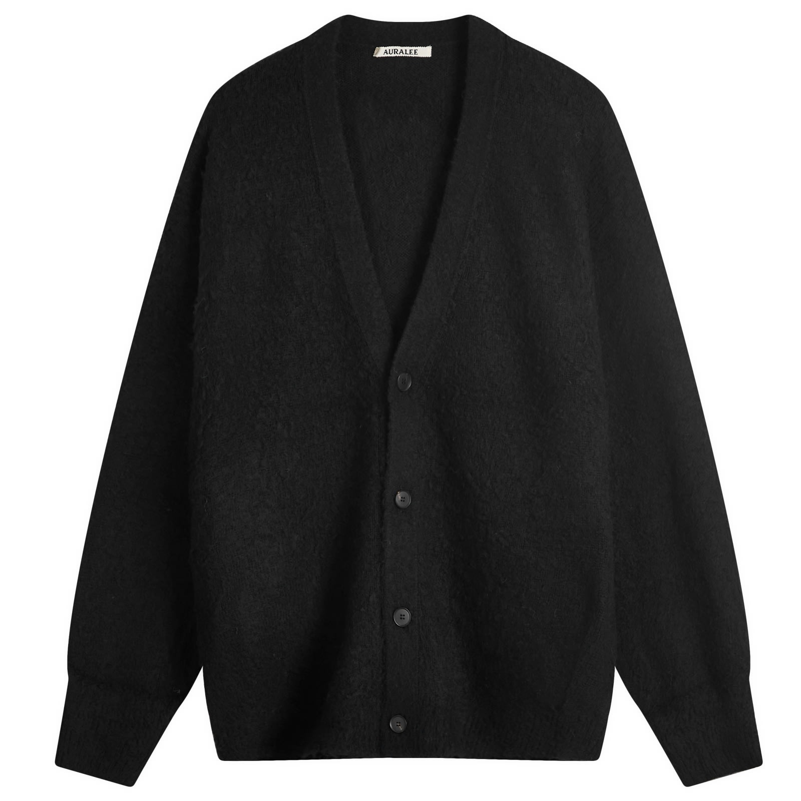 Auralee Brushed Wool Cashmere Cardigan - 1