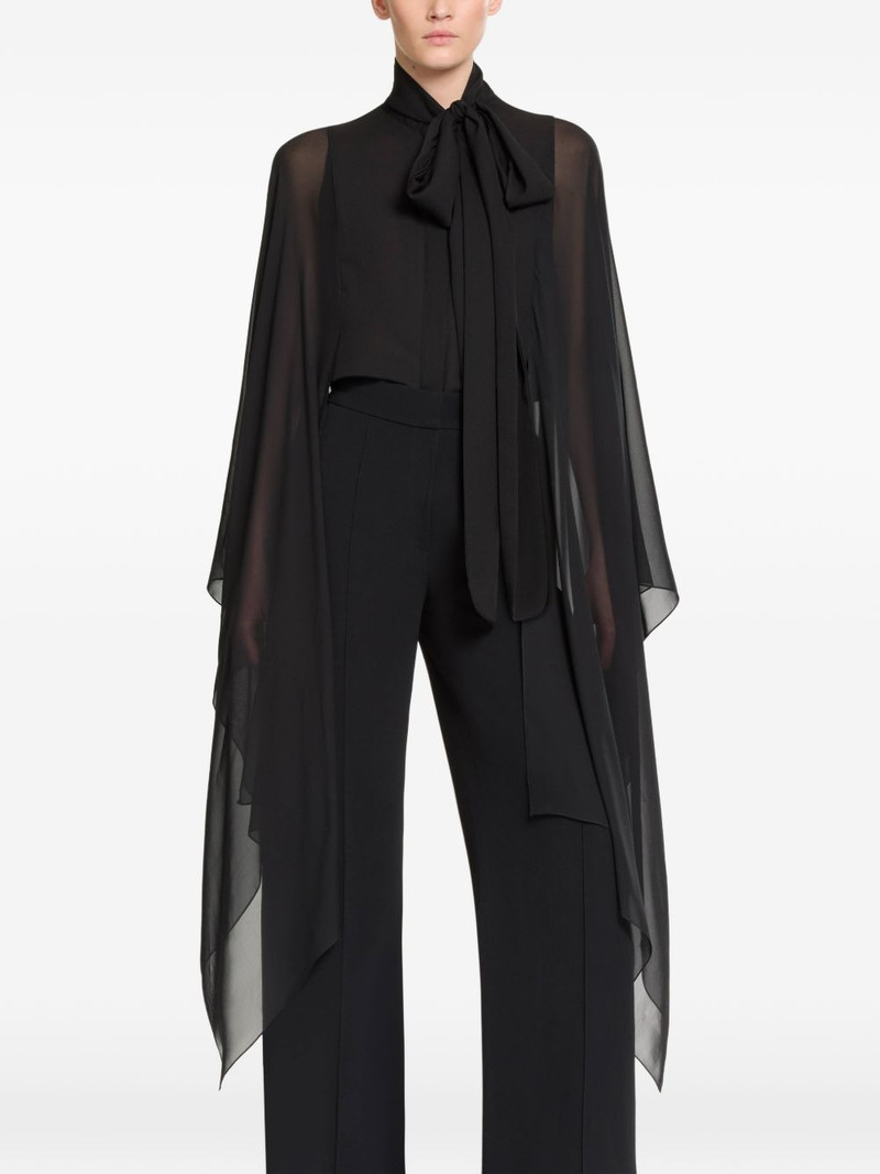 ELIE SAAB bow-tie shirt outlook