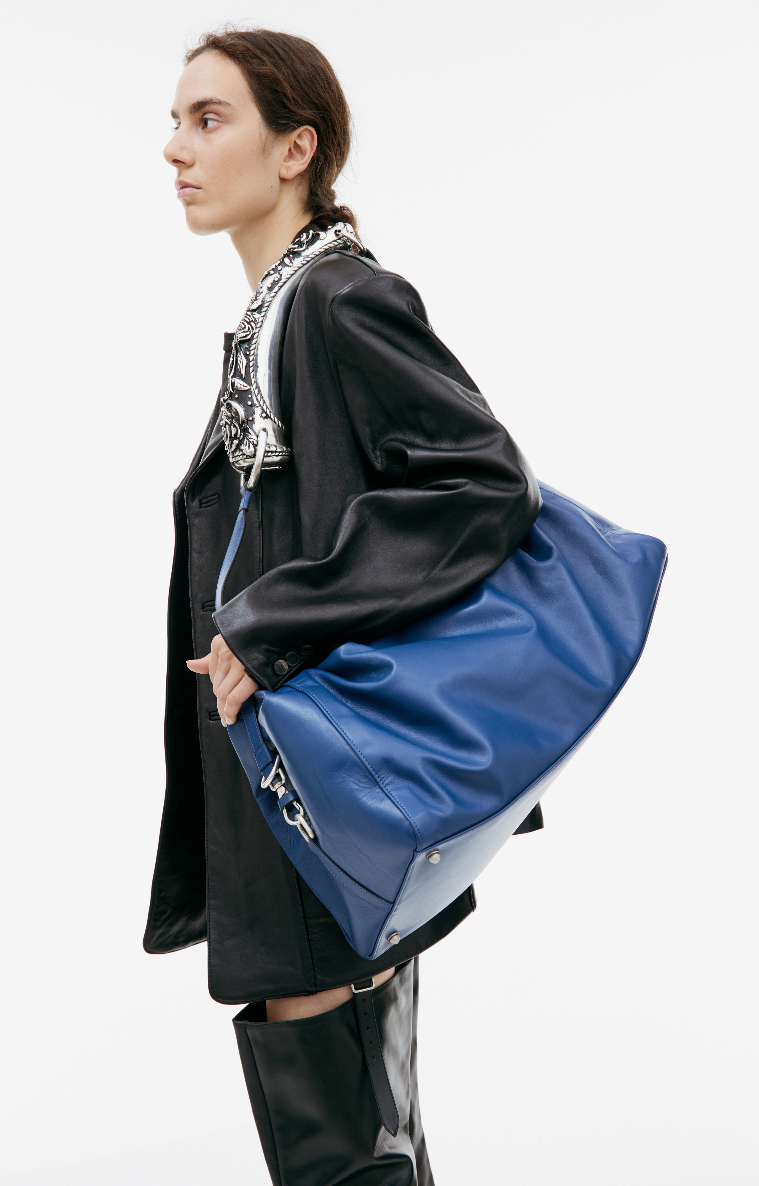 WEEKEND ROSE HANDLE BAG - 4