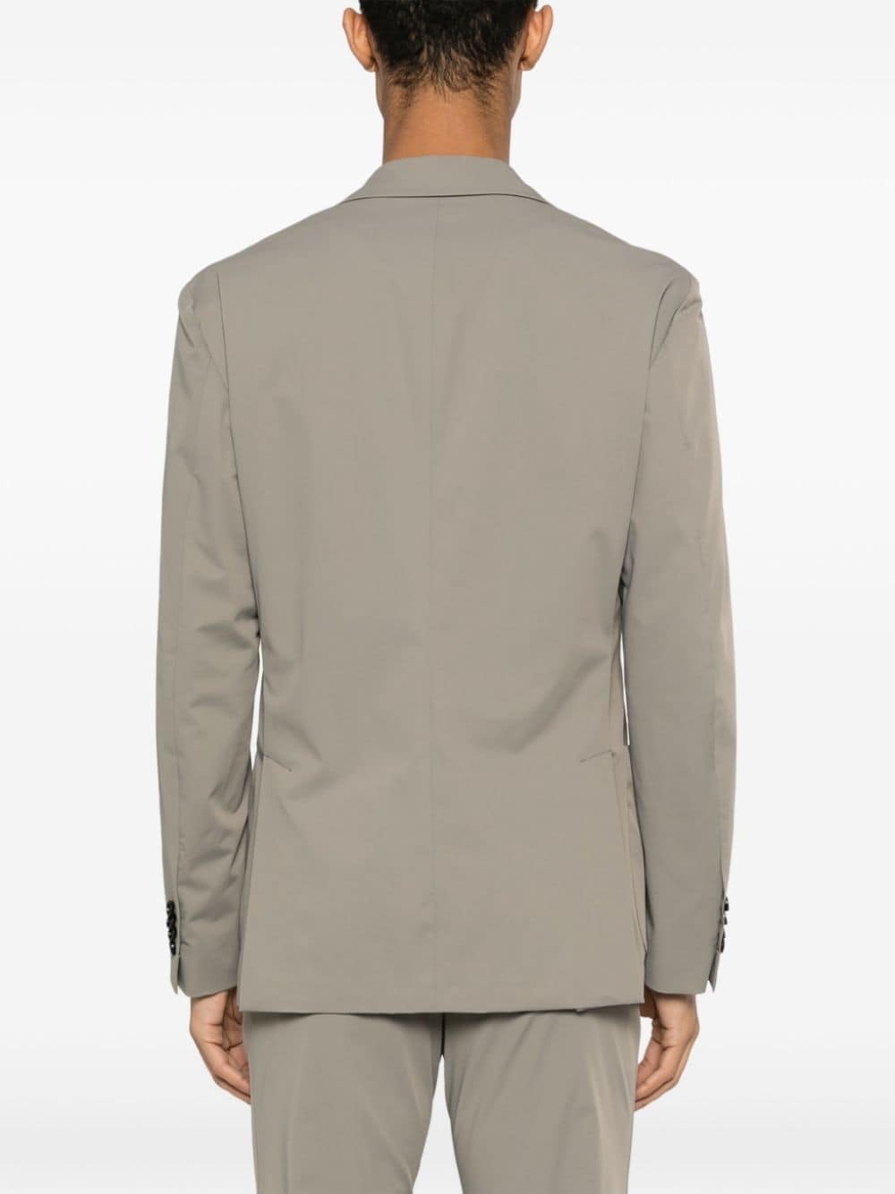 taffeta single-breasted blazer - 4