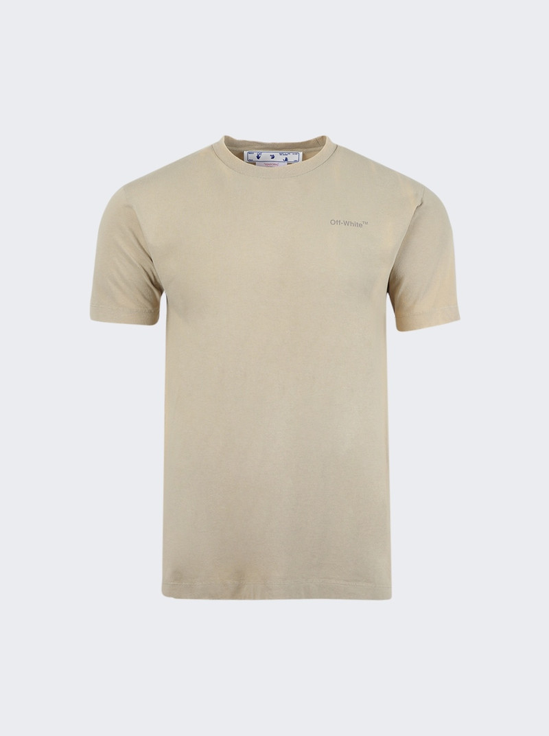 Diag Tab Vtg Slim Tee Dark Sand - 1