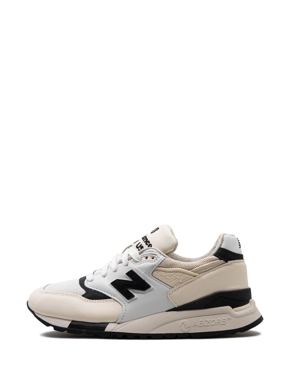 998 Made in USA "White/Black" sneakers - 5