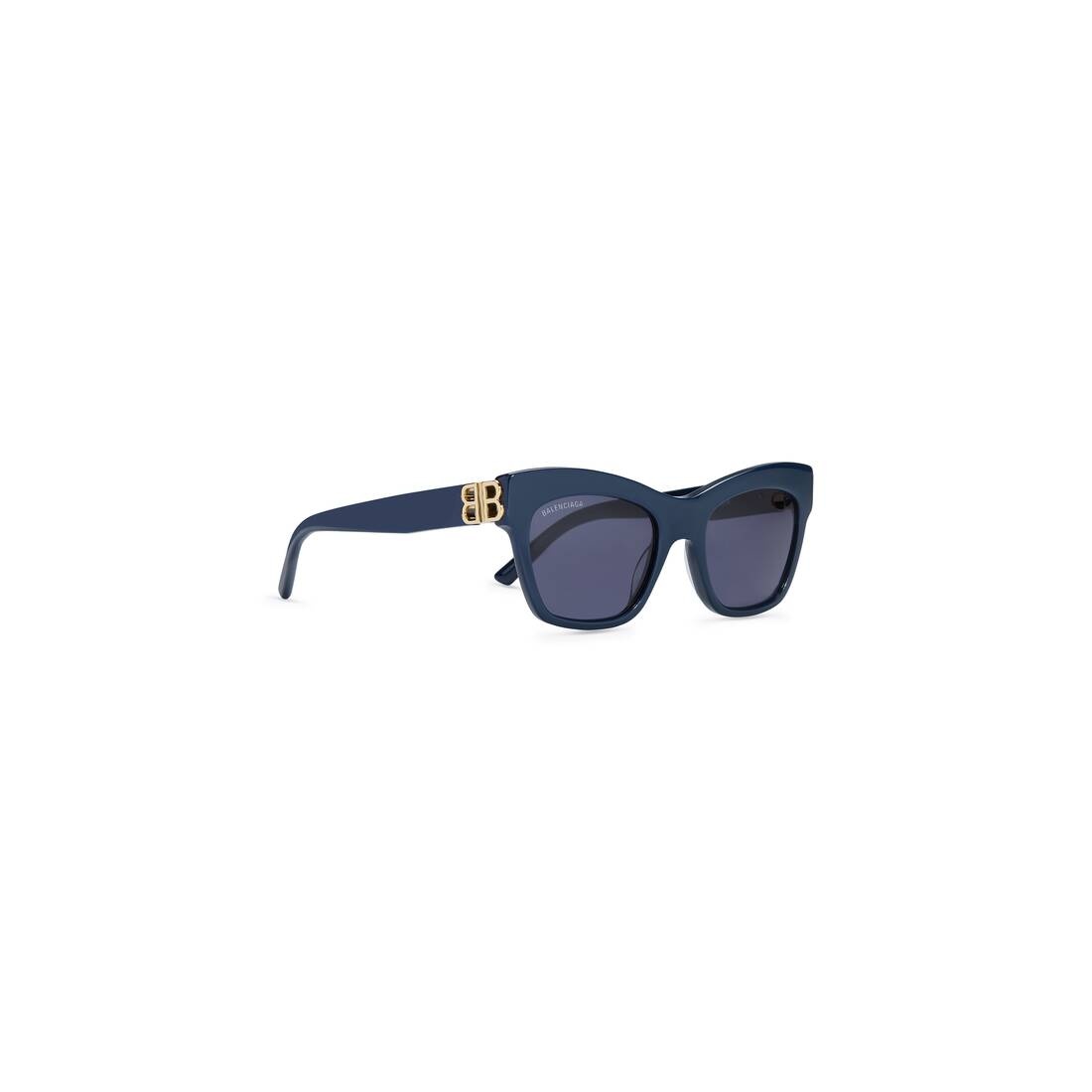 Women's Dynasty Square Sunglasses in Blue - 2