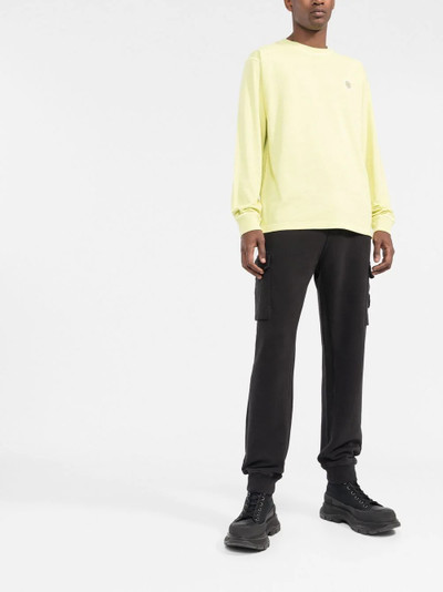 Stone Island Compass-motif long-sleeved T-shirt outlook