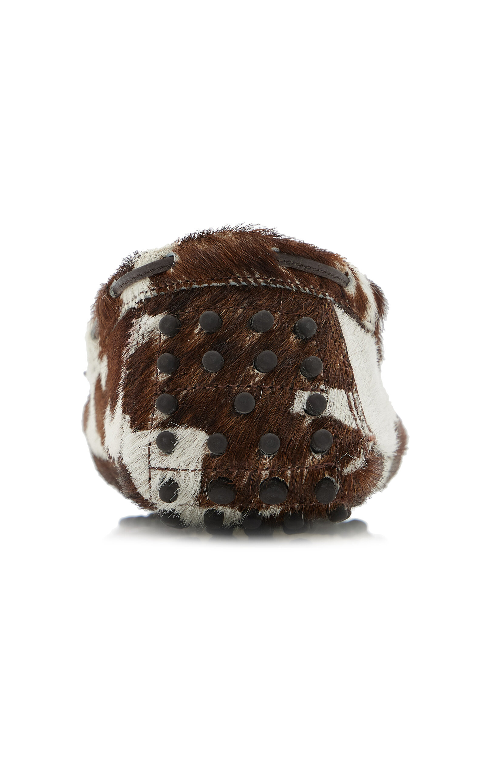 Printed Pony Hair Driving Loafers animal - 5