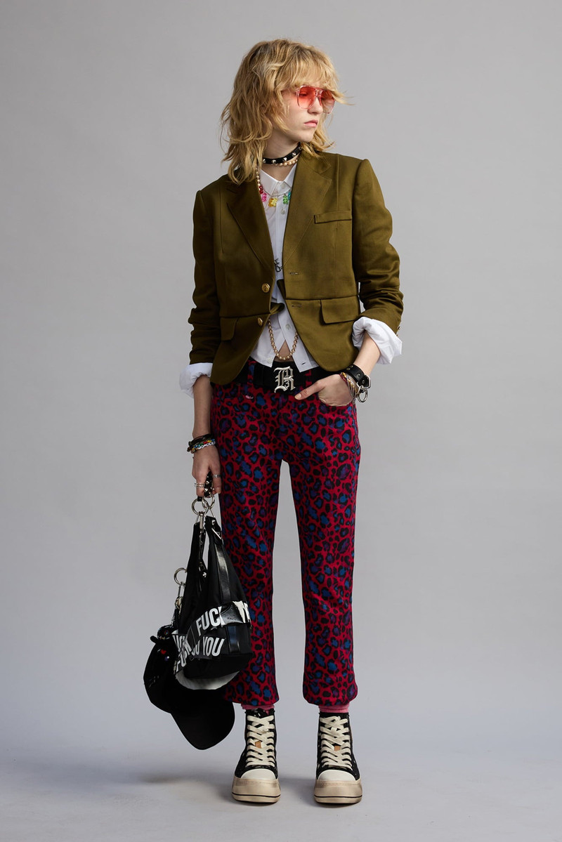 R13 PLEATED BOYFRIEND BLAZER outlook