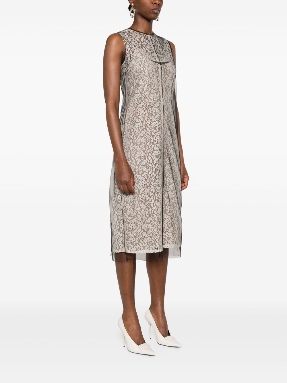 ワンピース FENDI Floral lace dress Pink Lace Dress - Fendi - Women | WE IN STYLE