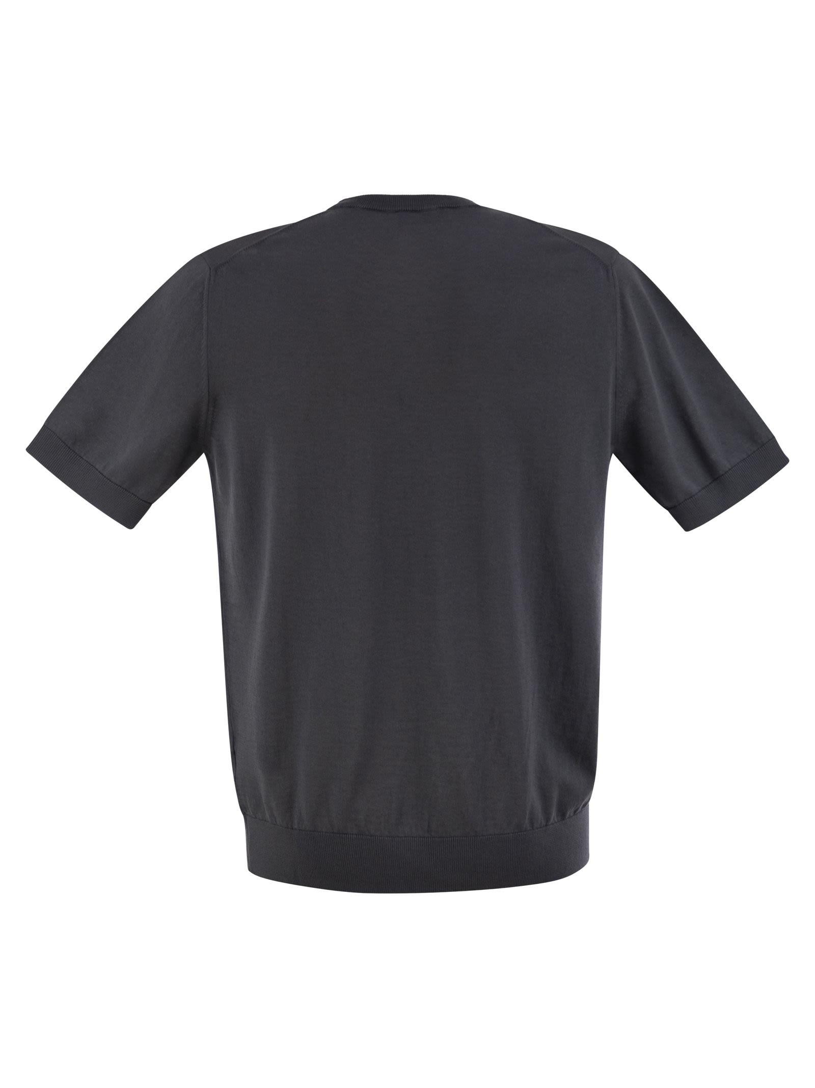 Peserico - Peserico Men T-Shirt In Pure Cotton Yarn - 2