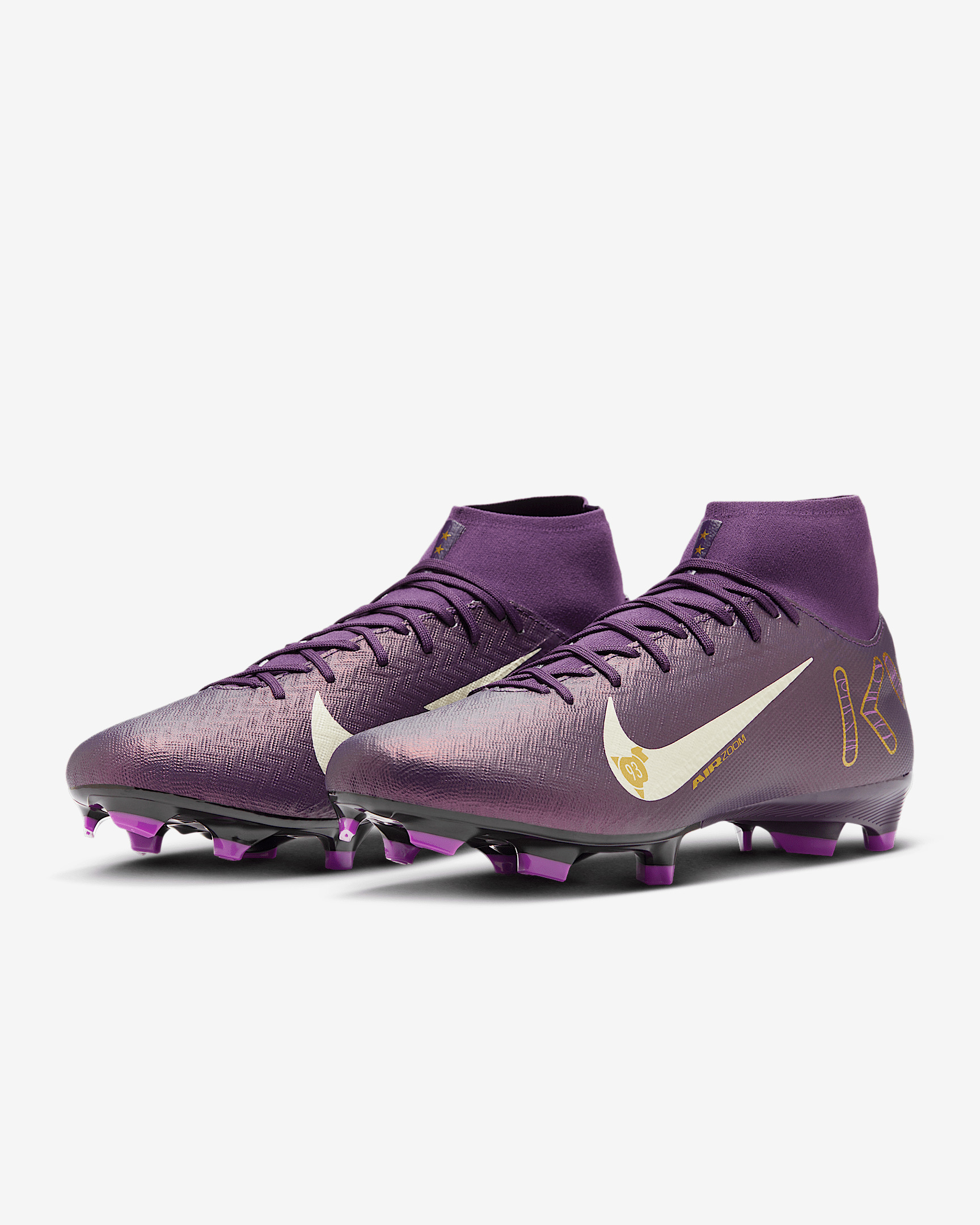 Nike Mercurial Superfly 10 Academy "Kylian Mbappé" MG High-Top Soccer Cleats - 5