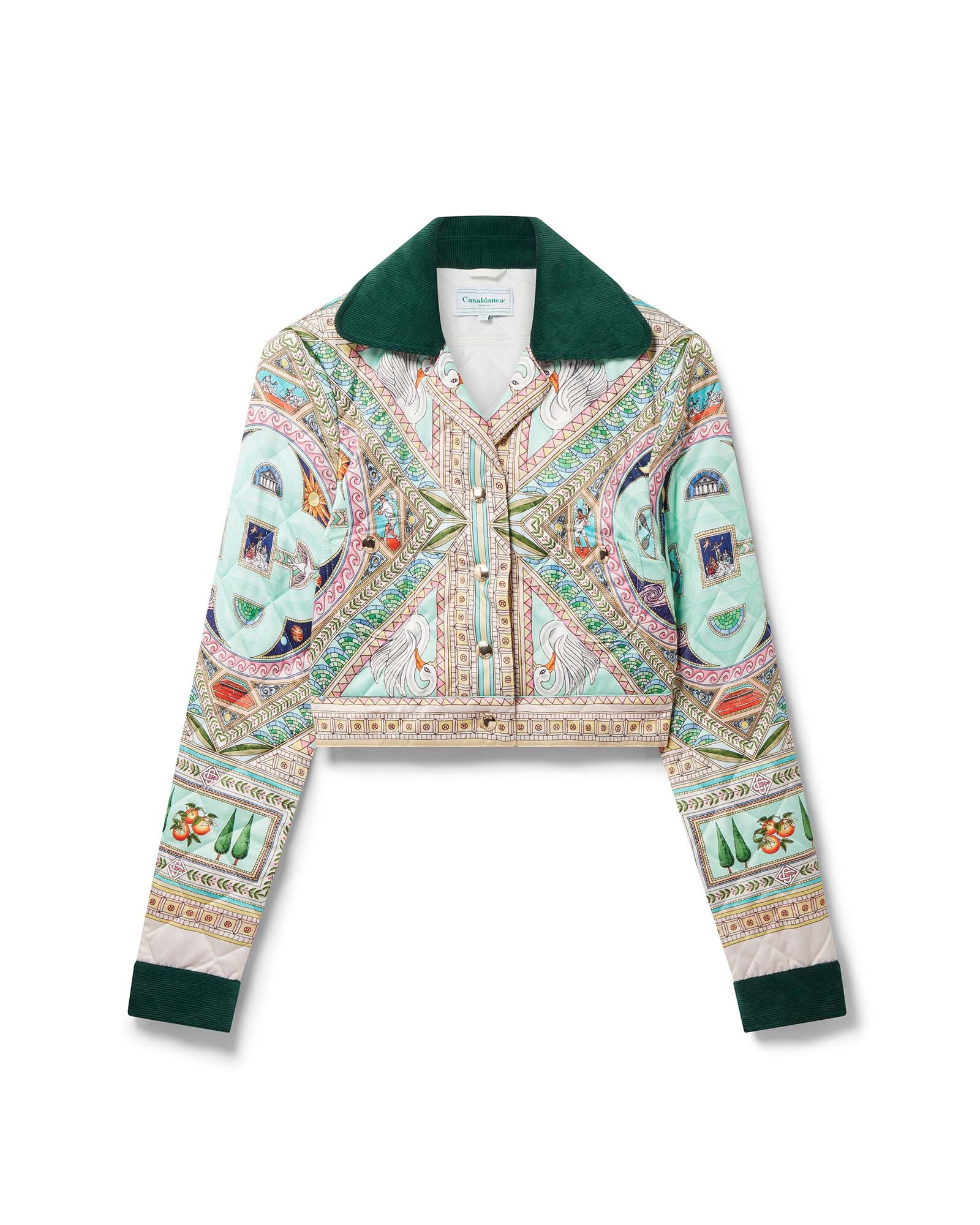 Le Labyrinthe Quilted Cropped Jacket - 1