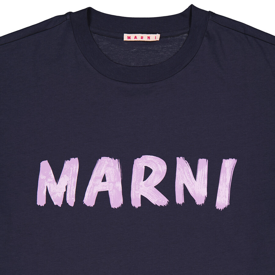 Marni Logo Organic Cotton T-Shirt - 6