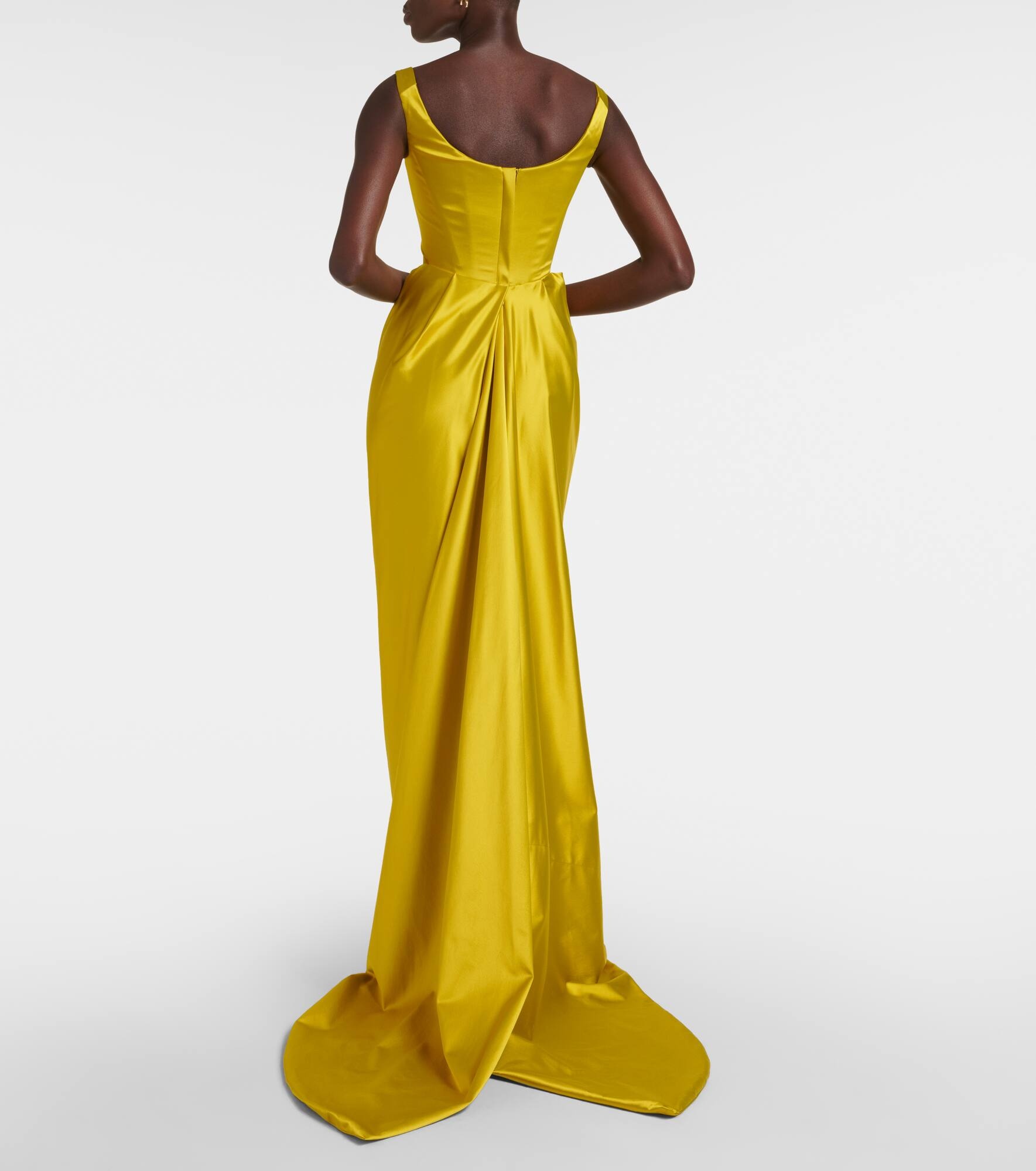 Satin gown - 3