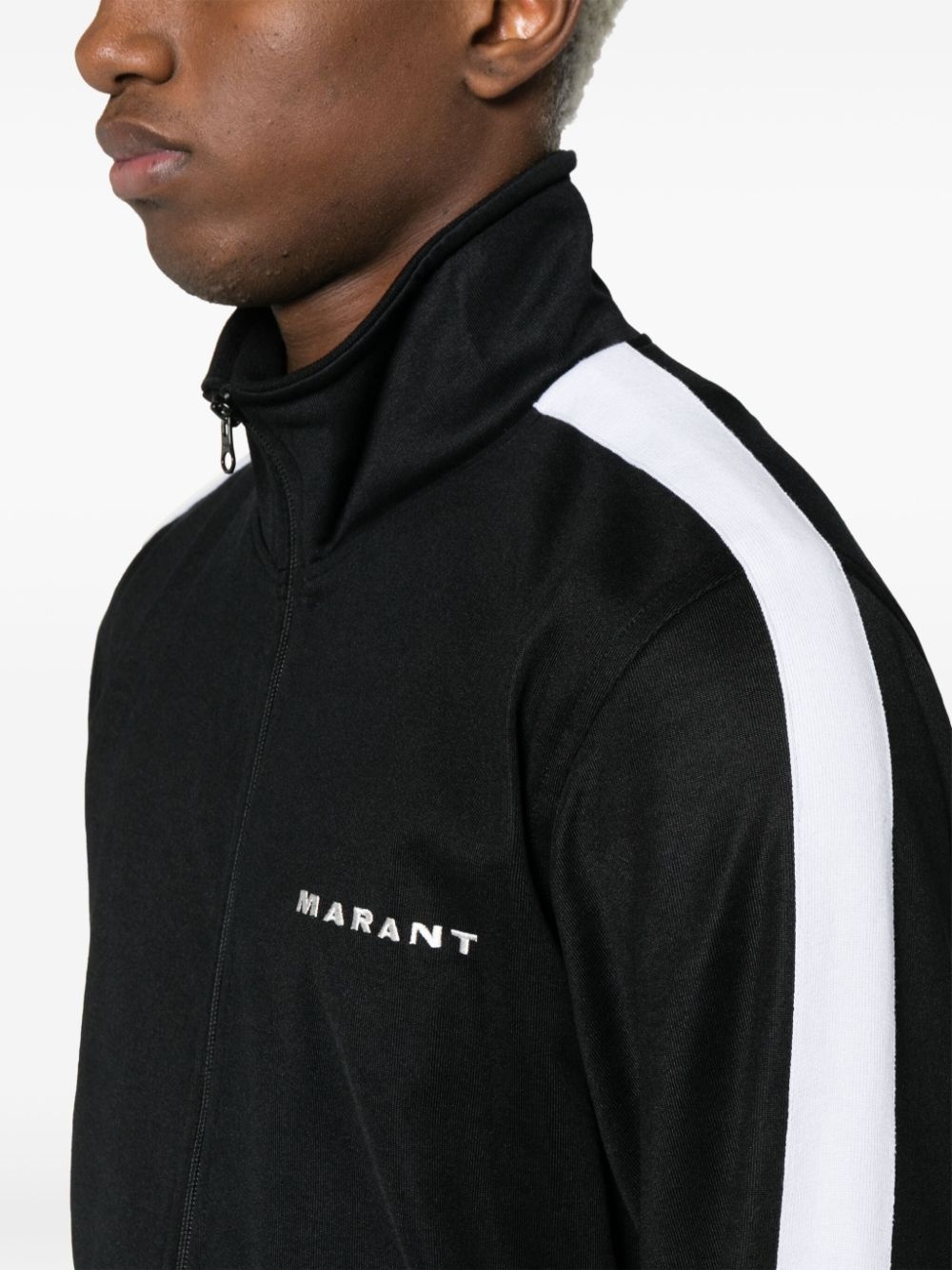 Ronny stripe-detail jacket - 5