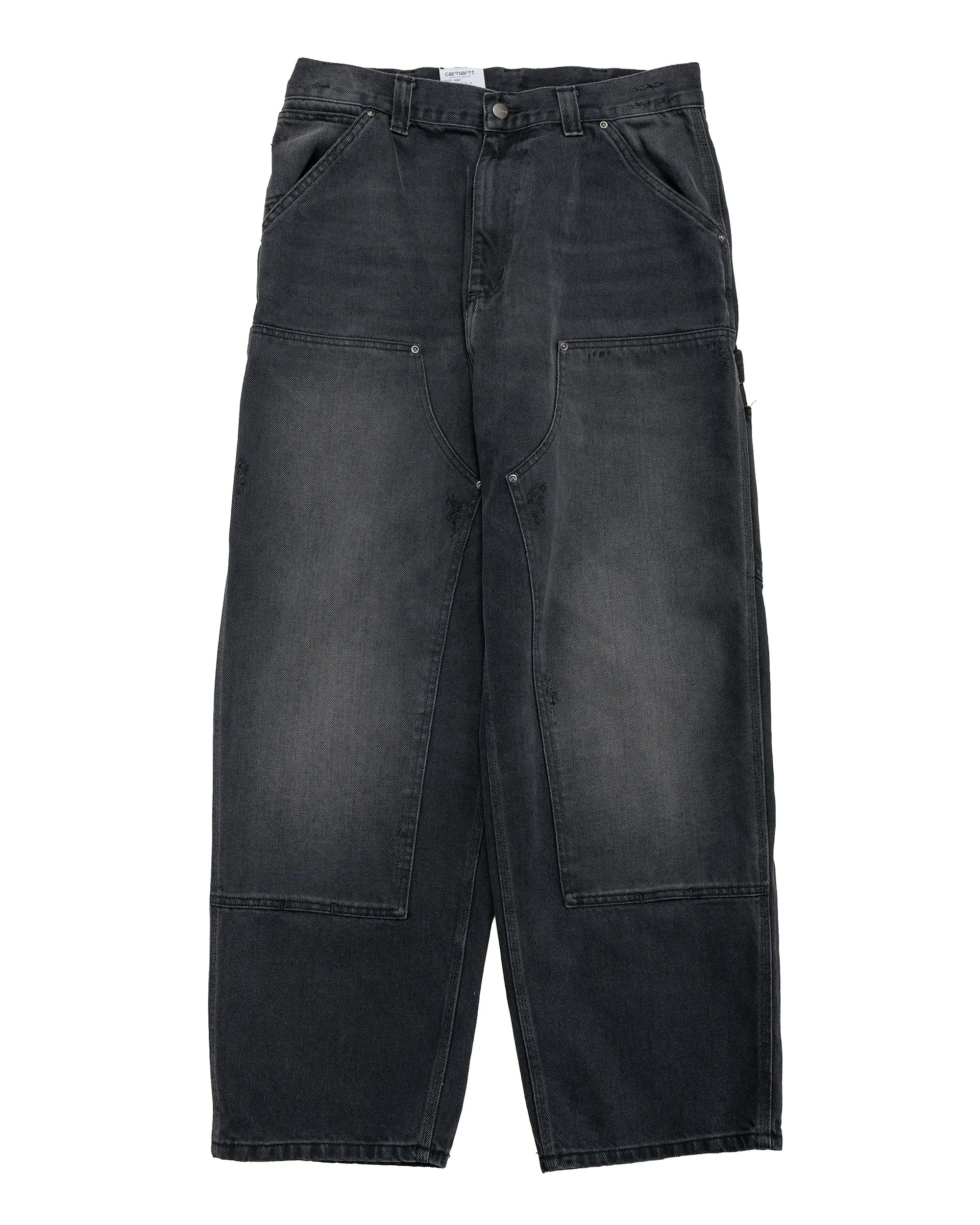 Carhartt W.I.P. OG Double Knee Pant Denim Black Stone Washed - 1