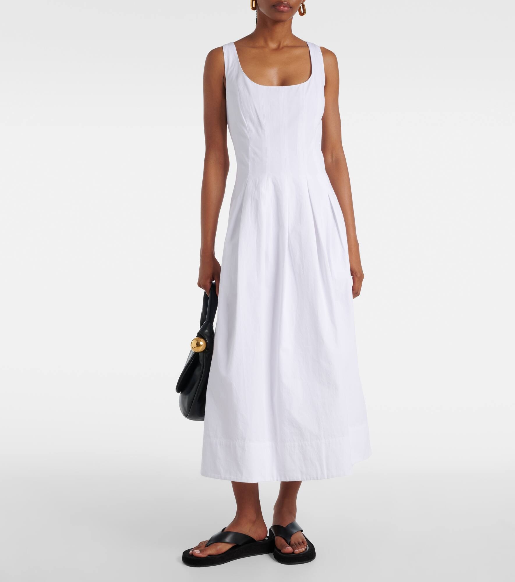 White Label Shelby cotton midi dress - 2