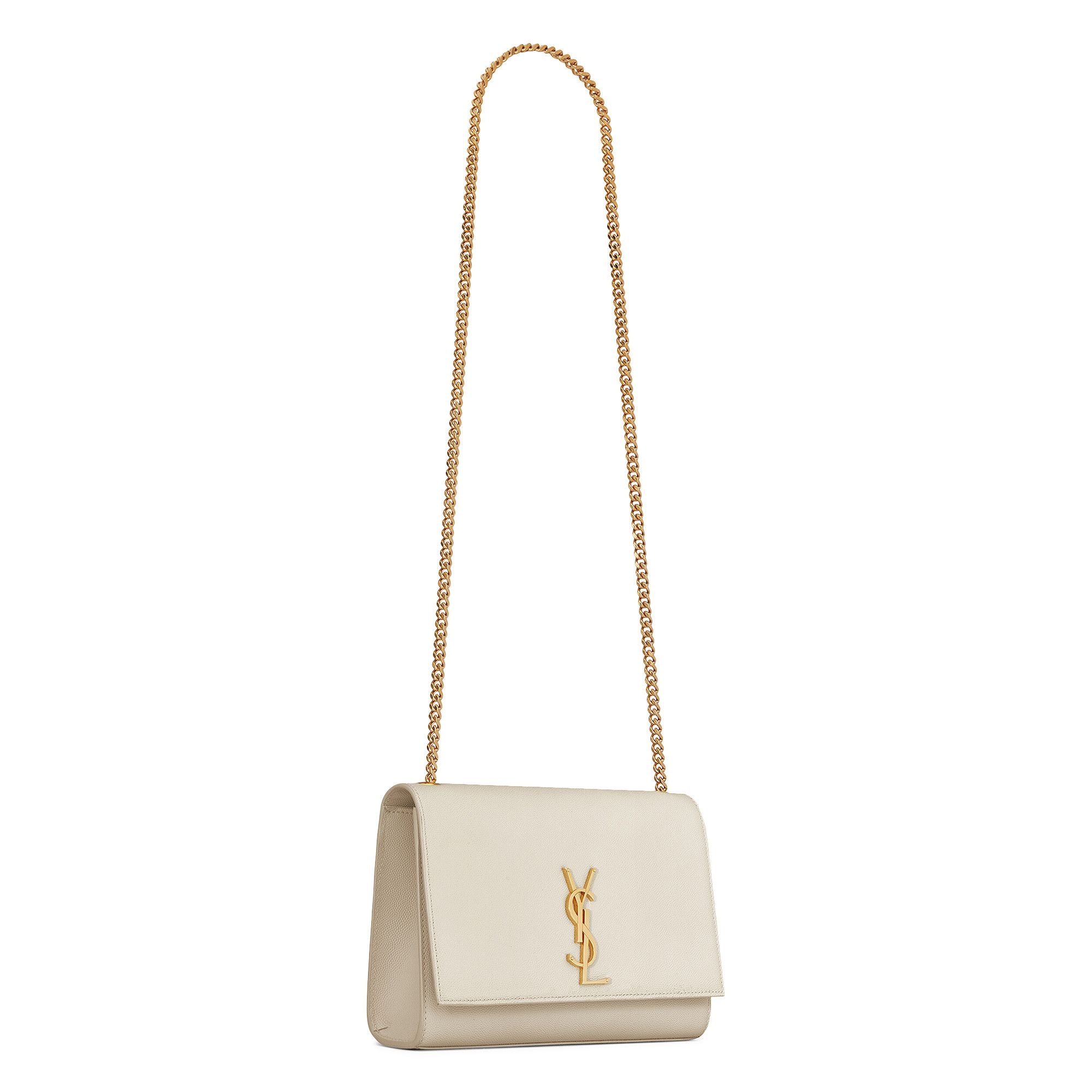 Saint Laurent Medium Kate Chain Bag 'Soft Cream' - 3
