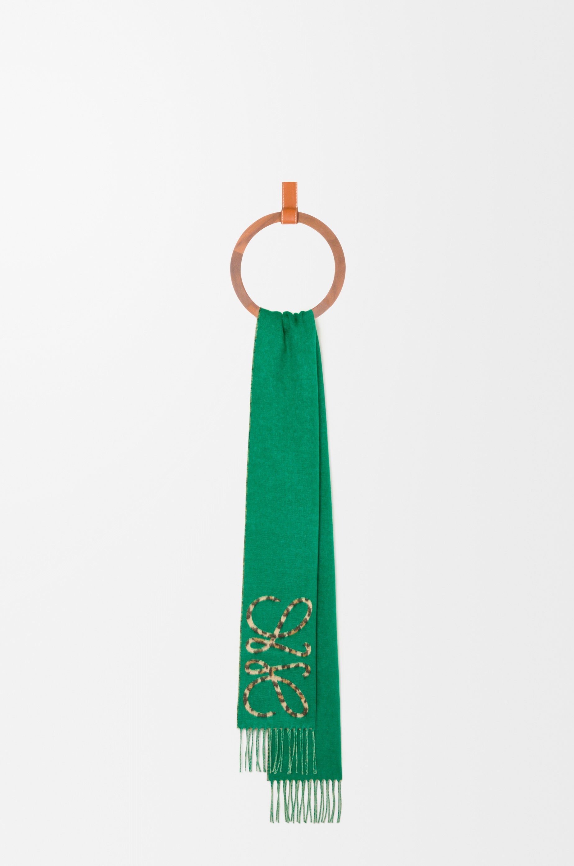 Anagram scarf in silk and cashmere - 3