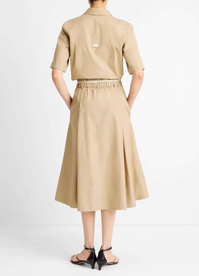 Vince Canvas Tape Cotton Skirt outlook