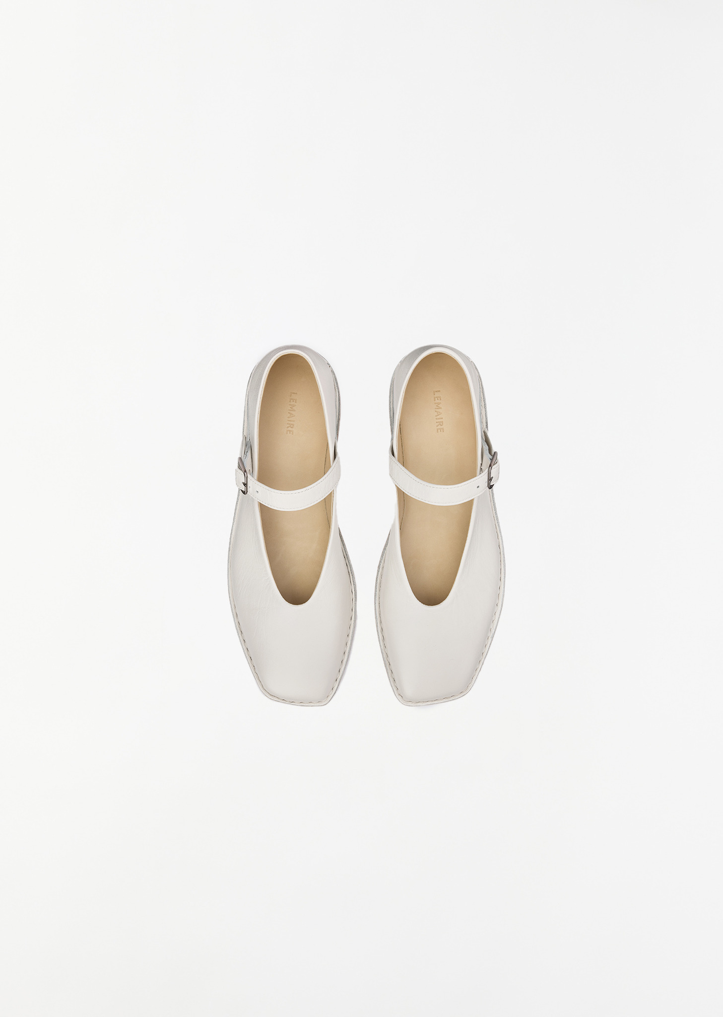 Ballerina Shoes — White - 3